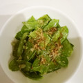 YOU1416's cooksnap of when they made さやえんどうのマヨネーズ和え.