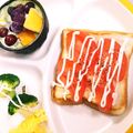 choco831's cooksnap of when they made トマトのっけトースト.