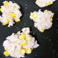 ＊おはち＊'s cooksnap of when they made 離乳食*完了期『コーンおかかお焼き』.