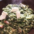 蜂蜜紅茶's cooksnap of when they made 小松菜と山椒の和風グリーンリゾット.