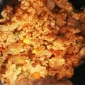 たんたん　's cooksnap of when they made 炊飯器でチキンライス.