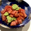 asuuumomo's cooksnap of when they made そら豆とトマトのサラダ.