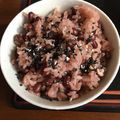 みっか520's cooksnap of when they made 炊飯器で簡単✨もち米無し小豆たっぷり赤飯.