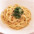 aych11's cooksnap of when they made 本格的で簡単な明太クリームパスタ❤️.