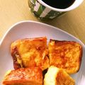 rocky6969's cooksnap of when they made レンジで時短！ふわふわフレンチトースト.