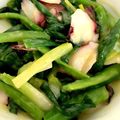 クック3HWKL2☆'s cooksnap of when they made 春です。たこがゴロゴロわけぎのぬた.