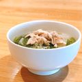 クックパッドごはん部's cooksnap of when they made 春菊とニラの鶏胸フォー風.