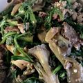 クック3HWKL2☆'s cooksnap of when they made 牛肉と春菊の炒め煮.