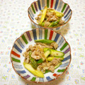pitachan1's cooksnap of when they made 簡単！美味しい！豚こまアスパラの生姜炒め.