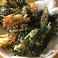 アチャこ's cooksnap of when they made さくさく♡人参葉のかき揚げ(*´∀｀*).