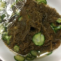 みりちゃん♪'s cooksnap of when they made もずくときゅうりの酢の物.