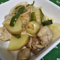 まめれい's cooksnap of when they made お弁当にも鶏もも肉とジャガイモの甘酢炒め.