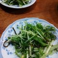 じいのすね's cooksnap of when they made 塩昆布で水菜のナムル.