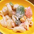 bunny_sqr3's cooksnap of when they made 目指せデパ地下！空豆のマカロニツナサラダ.