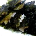 櫻井愛's cooksnap of when they made ☆塩辛ポテトの海苔サンド☆.