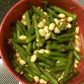 つくもぐ's cooksnap of when they made 想像以上‥！大豆とインゲンのごまドレ和え.