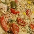 marizabesu's cooksnap of when they made トマトとピーマンのクリームパスタ.
