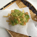 ♡まーちゃん♬'s cooksnap of when they made だしが効いてる！そら豆とえびのかき揚げ.