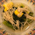 くまさんりささん's cooksnap of when they made 小松菜とエノキの煮物.