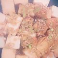 island799's cooksnap of when they made 鶏肉の代わりに厚揚げでユーリンチー油淋鶏.