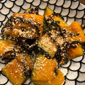 liarra's cooksnap of when they made 和えるだけ☆ホクホクかぼちゃの塩昆布和え.