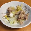 rahane's cooksnap of when they made 白菜と豚バラのポン酢炒め.