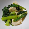 みゆりーた＊'s cooksnap of when they made 簡単・早い！小松菜と豆腐の炒め煮.