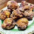 ちゃちゃまる26's cooksnap of when they made 豚こまのソースから揚げ◎お弁当に♪.