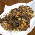 yuchiママ's cooksnap of when they made 沖縄家庭料理☆もずくのてんぷら.