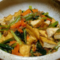 ナーちゃん's cooksnap of when they made 厚揚げと小松菜の麻婆炒め.