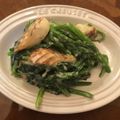 メアリーポチ's cooksnap of when they made ほうれん草とちくわのクリームチーズ炒め.