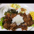 onamiちゃん's cooksnap of when they made ステーキ＠牛切り落とし肉の大根おろし添え.