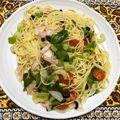 ethnic0229's cooksnap of when they made 香り爽やか☆セロリパスタ✿.
