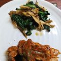まやしゅうまま's cooksnap of when they made きのことホウレン草のめんつゆバターソテー.