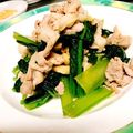 928るびすけ☆☆'s cooksnap of when they made 小松菜の生姜炒め.