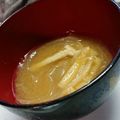 わんこたんわんたん's cooksnap of when they made 玉葱と油揚げのお味噌汁.