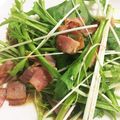 クックseichan's cooksnap of when they made 水菜とベーコンのしゃきしゃきサラダ♪.