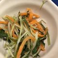 クック3IJVP1☆'s cooksnap of when they made 水菜の梅ごま生姜和え.