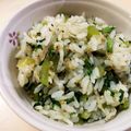 ちょこ＊choco's cooksnap of when they made 小松菜とじゃこの混ぜごはん♪.