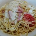 ﾋﾟﾛﾐ♡'s cooksnap of when they made ベーコンとフレッシュトマトのパスタ.