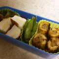 ゆんこたろう's cooksnap of when they made お弁当にも！ちくわの肉詰めカレー味.