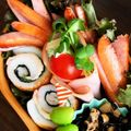 mayumao。's cooksnap of when they made ハムで巻いたョ！弁当♪おつまみ♪サラダ♪.