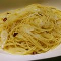 けのし's cooksnap of when they made 簡単絶品ネギのパスタ.