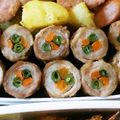 Pっさん's cooksnap of when they made お弁当に！★にんじんといんげんの肉巻き★.