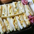 Pっさん's cooksnap of when they made 玉子サラダのサンドイッチ.