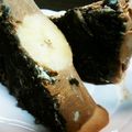 ミカ★ヅキ's cooksnap of when they made 丸ごとバナナのチョコアイスケーキ♪.