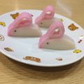 たちぽんぽん's cooksnap of when they made かまぼこのうさぎさん‾(=∵=)‾.