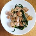 NIC16's cooksnap of when they made ふっくら！鶏もも肉とねぎの塩焼き.
