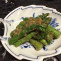 Amalka's cooksnap of when they made ☆アスパラのごま味噌和え☆.
