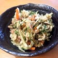 シェルファ's cooksnap of when they made おかずになる小鉢☆切干とツナの大葉和え.